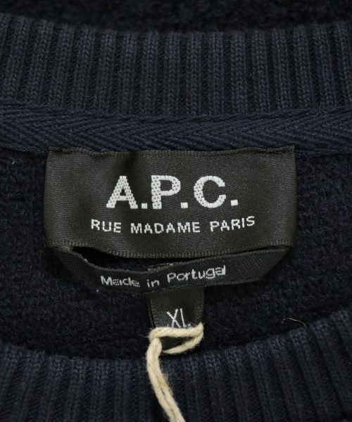 A.P.C.（アーペーセー）ニット・セーター 紺 サイズ:XL メンズ/2200710060068