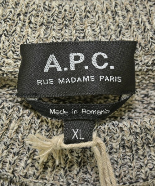 A.P.C.（アーペーセー）ニット・セーター 黒 サイズ:XL メンズ/2200710060075