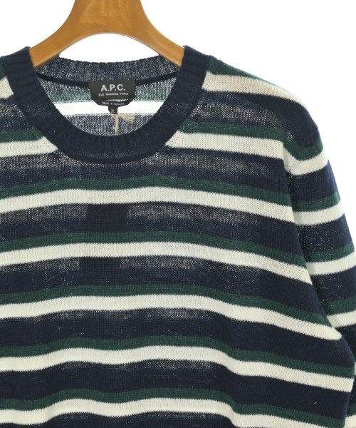 A.P.C.（アーペーセー）ニット・セーター 紺 サイズ:XL メンズ/2200710060082