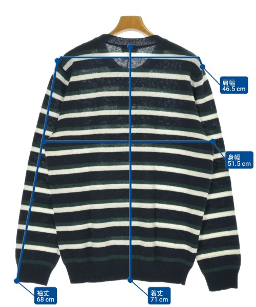 A.P.C.（アーペーセー）ニット・セーター 紺 サイズ:XL メンズ/2200710060082