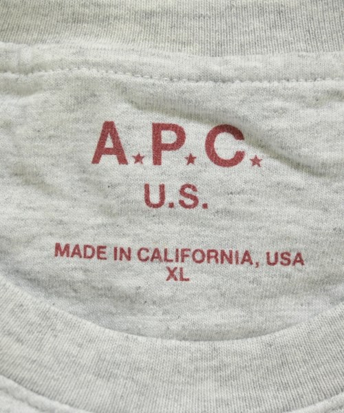 A.P.C.（アーペーセー）スウェット グレー サイズ:XL メンズ/2200710060174