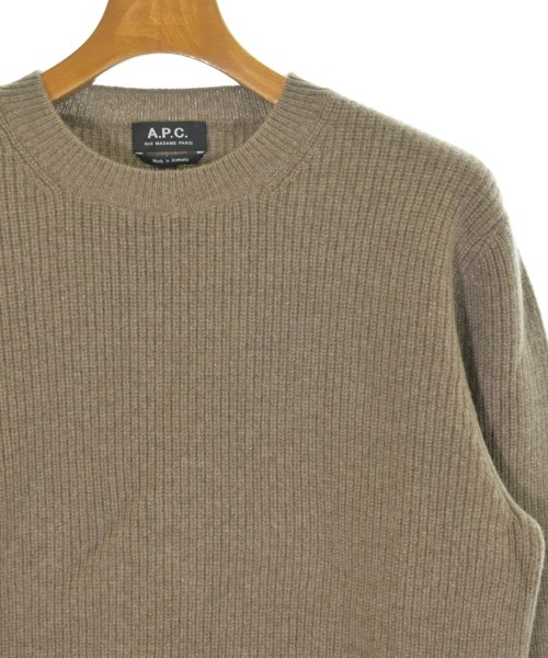 A.P.C.（アーペーセー）ニット・セーター 茶 サイズ:XL メンズ/2200710060198