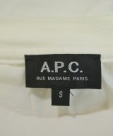 A.P.C.（アーペーセー）Tシャツ・カットソー 白 サイズ:S メンズ/2200705191012