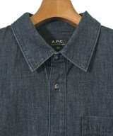 A.P.C.（アーペーセー）カジュアルシャツ 紺 サイズ:M メンズ/2200662497059