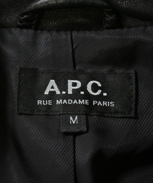 A.P.C.（アーペーセー）ブルゾン 黒 サイズ:M メンズ/2200662497073