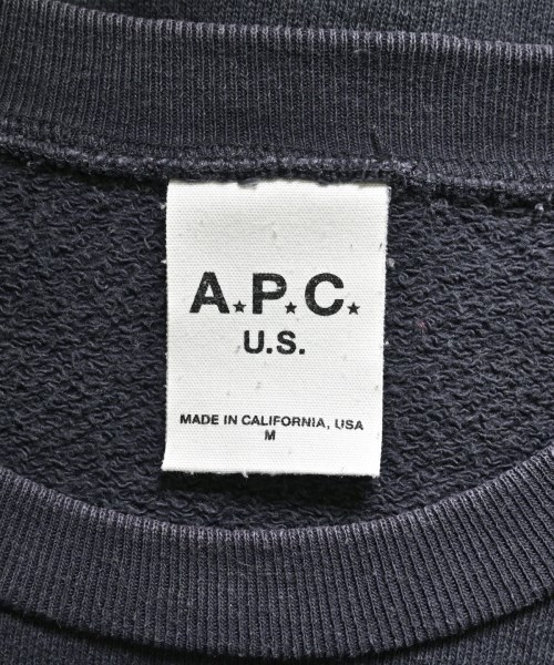 A.P.C.（アーペーセー）スウェット 紺 サイズ:M メンズ/2200662738046