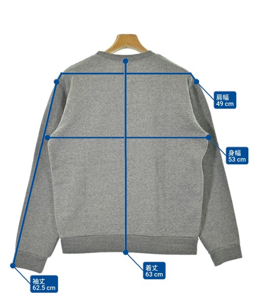 A.P.C.（アーペーセー）スウェット グレー サイズ:M メンズ/2200662738053