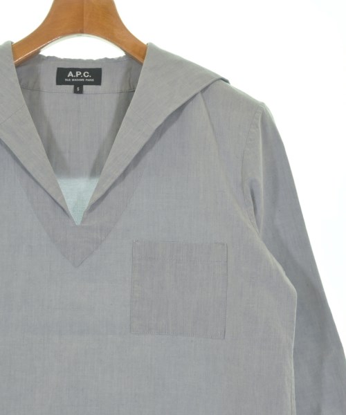 A.P.C.（アーペーセー）カジュアルシャツ グレー サイズ:S メンズ/2200659678027