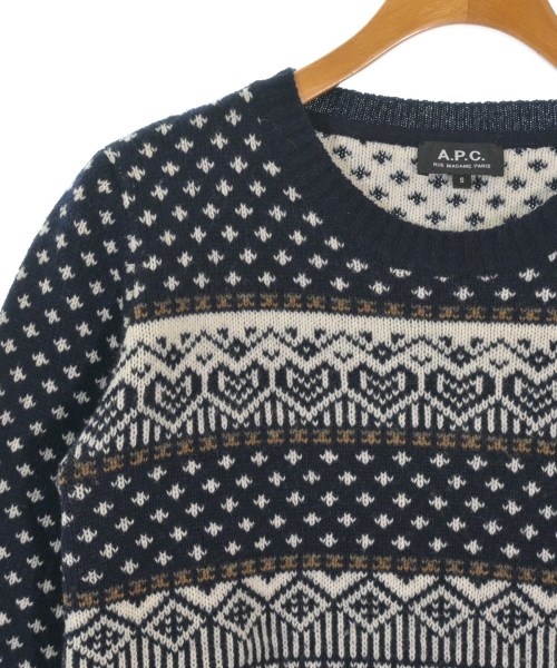 A.P.C.（アーペーセー）ニット・セーター 紺 サイズ:S メンズ/2200659678058