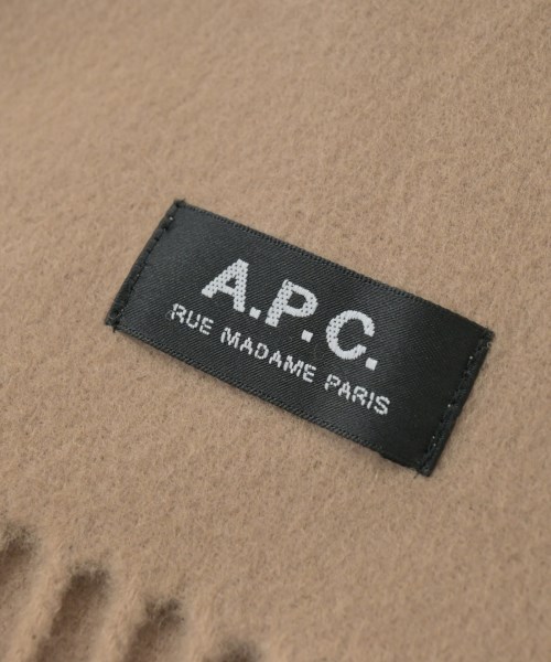 A.P.C.（アーペーセー）マフラー ベージュ サイズ:- メンズ/2200659678072