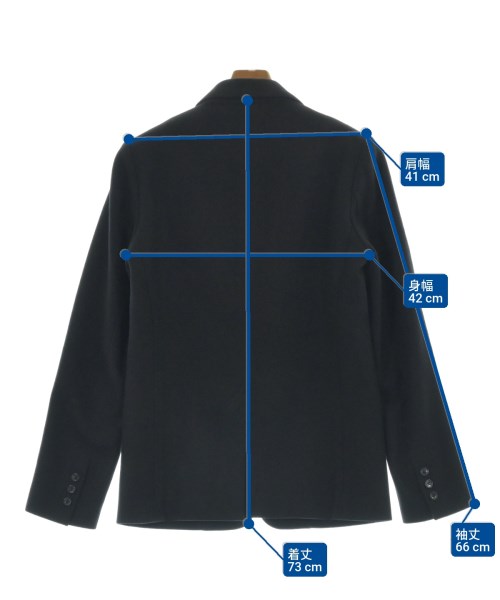 A.P.C.（アーペーセー）テーラードジャケット 黒 サイズ:XS メンズ/2200664555047