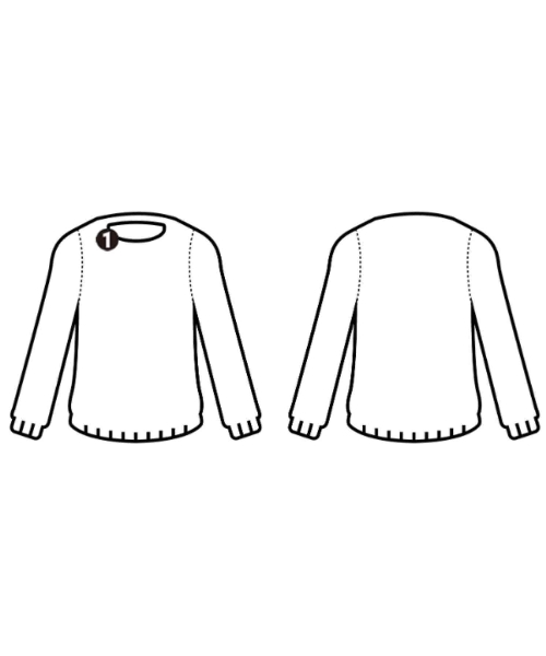 A.P.C.（アーペーセー）ニット・セーター 黒 サイズ:S メンズ/2200664607036