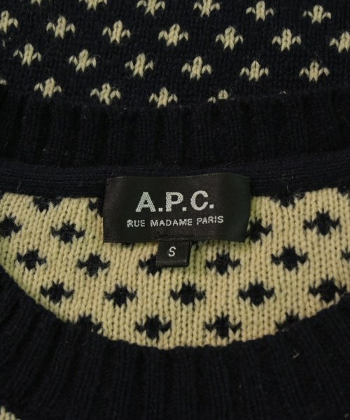 A.P.C.（アーペーセー）ニット・セーター 黒 サイズ:S メンズ/2200664607036