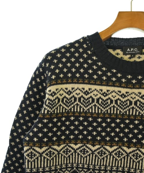 A.P.C.（アーペーセー）ニット・セーター 黒 サイズ:S メンズ/2200664607036