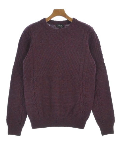 A.P.C.(アーペーセー)ニット・セーター 赤 サイズ:M/2200664706012