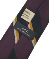 A.P.C.（アーペーセー）ネクタイ 紫 サイズ:- メンズ/2200664985059