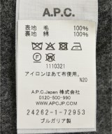 A.P.C.（アーペーセー）その他 グレー サイズ:M メンズ/2200665525018