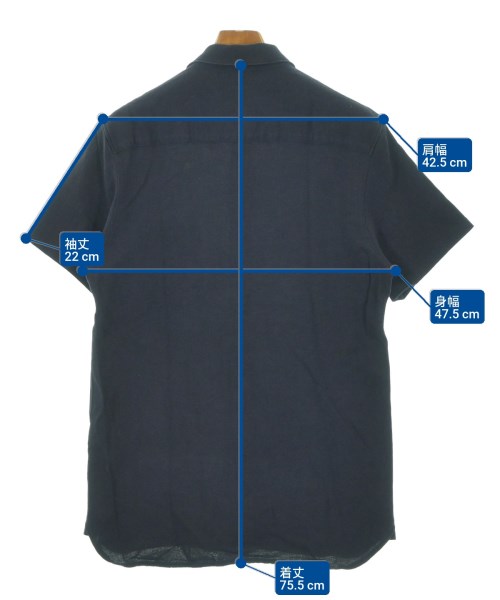 A.P.C.（アーペーセー）カジュアルシャツ 紺 サイズ:M メンズ/2200666361042