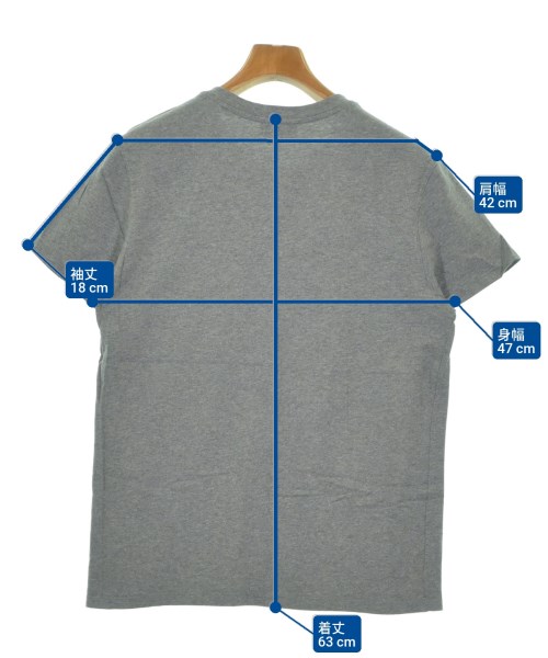 A.P.C.（アーペーセー）Tシャツ・カットソー グレー サイズ:M メンズ/2200666361059