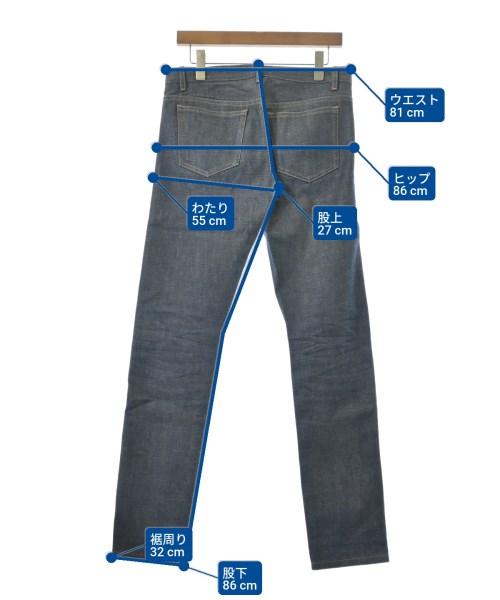 A.P.C.（アーペーセー）デニムパンツ 紺 サイズ:29(S位) メンズ/2200664467081