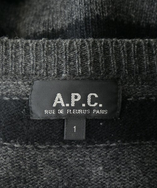 A.P.C.（アーペーセー）ニット・セーター グレー サイズ:S メンズ/2200667704022