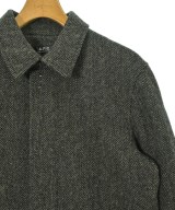 A.P.C.（アーペーセー）ステンカラーコート 黒 サイズ:S メンズ/2200668033015