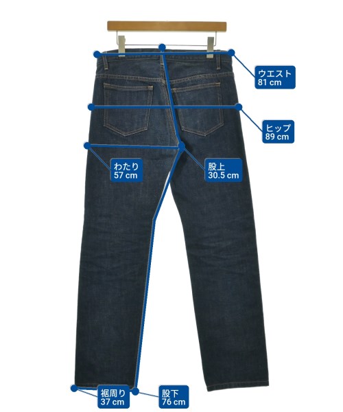 A.P.C.（アーペーセー）デニムパンツ 紺 サイズ:31(M位) メンズ/2200668446013