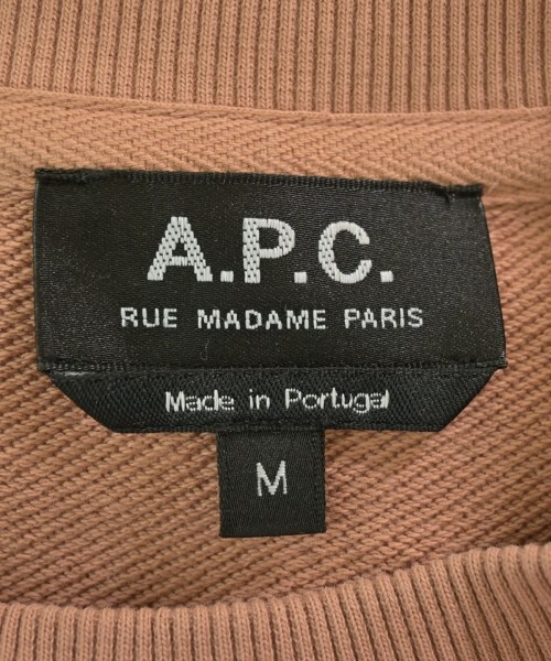 A.P.C.（アーペーセー）スウェット ピンク サイズ:M メンズ/2200668501019