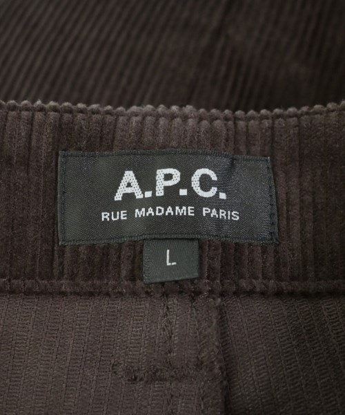A.P.C.（アーペーセー）その他 茶 サイズ:L メンズ/2200668721103