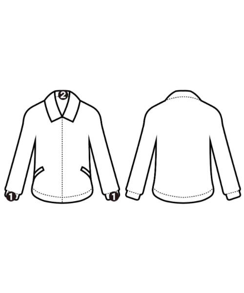 A.P.C.（アーペーセー）ブルゾン 黒 サイズ:M メンズ/2200668853026