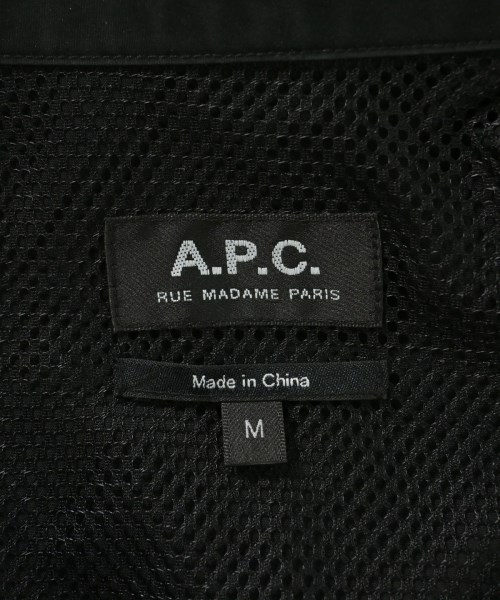 A.P.C.（アーペーセー）ブルゾン 黒 サイズ:M メンズ/2200668853026