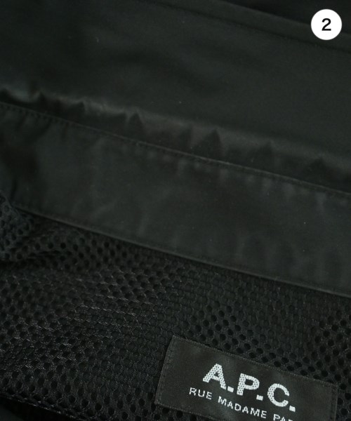 A.P.C.（アーペーセー）ブルゾン 黒 サイズ:M メンズ/2200668853026