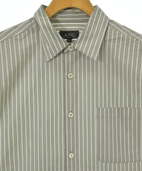 A.P.C.（アーペーセー）カジュアルシャツ グレー サイズ:M メンズ/2200668853064