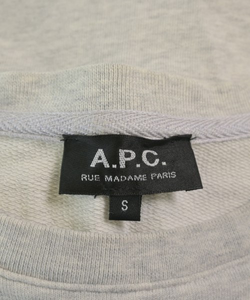 A.P.C.（アーペーセー）スウェット グレー サイズ:S メンズ/2200664766146