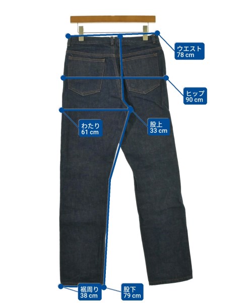 A.P.C.（アーペーセー）デニムパンツ 紺 サイズ:29(S位) メンズ/2200669085044