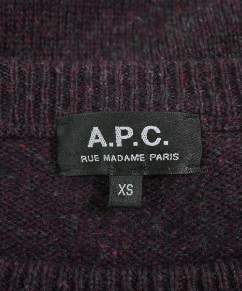 A.P.C.（アーペーセー）ニット・セーター 赤 サイズ:XS メンズ/2200669999013