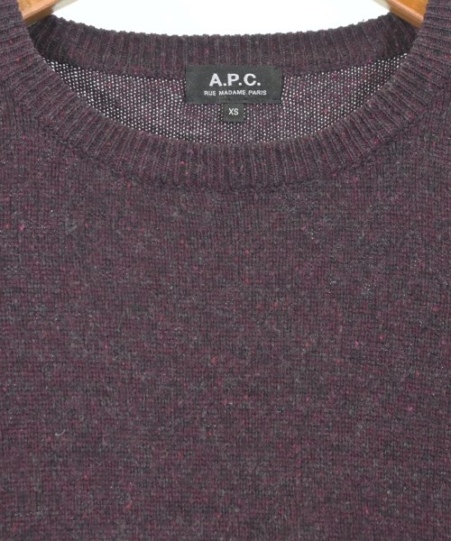 A.P.C.（アーペーセー）ニット・セーター 赤 サイズ:XS メンズ/2200669999013