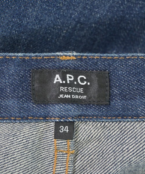 A.P.C.（アーペーセー）デニムパンツ 紺 サイズ:34(XL位) メンズ/2200664861049