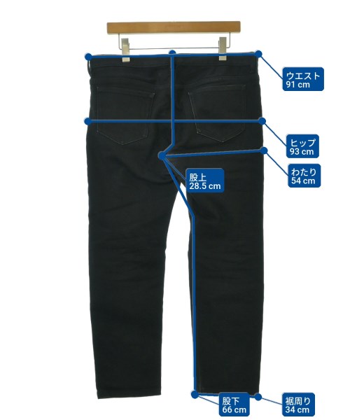 A.P.C.（アーペーセー）デニムパンツ 黒 サイズ:34(XL位) メンズ/2200667987098