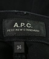 A.P.C.（アーペーセー）デニムパンツ 黒 サイズ:34(XL位) メンズ/2200667987098