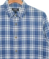 A.P.C.（アーペーセー）カジュアルシャツ 青 サイズ:S メンズ/2200670579143