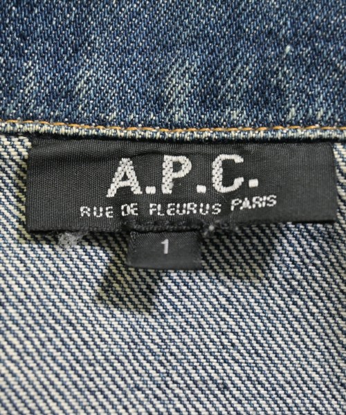 A.P.C.（アーペーセー）デニムジャケット 紺 サイズ:1(S位) メンズ/2200669376029