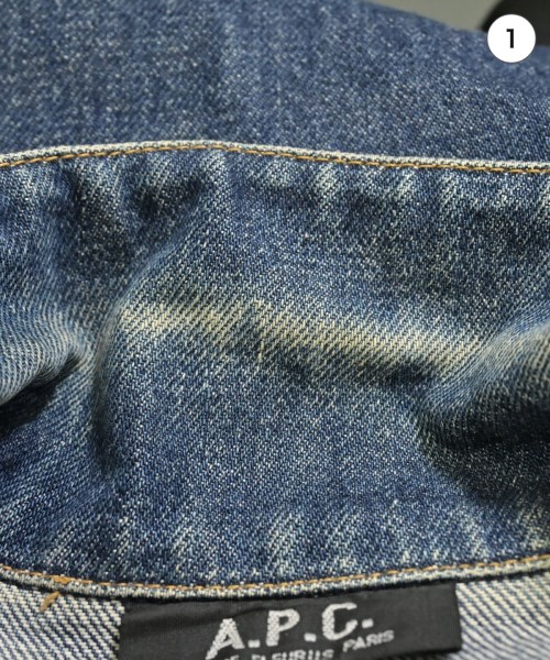 A.P.C.（アーペーセー）デニムジャケット 紺 サイズ:1(S位) メンズ/2200669376029