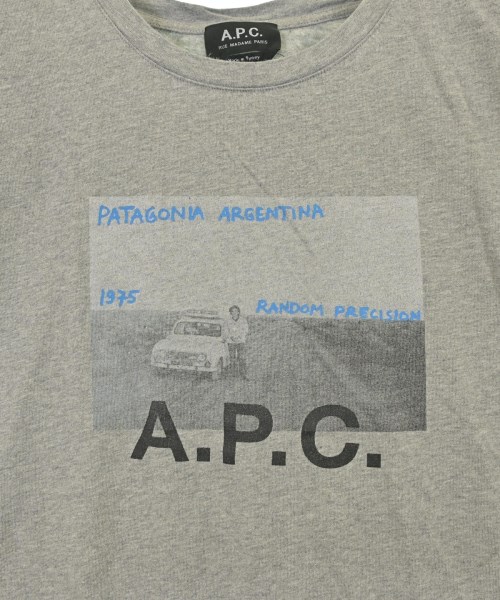 A.P.C.（アーペーセー）Tシャツ・カットソー グレー サイズ:L メンズ/2200671137045
