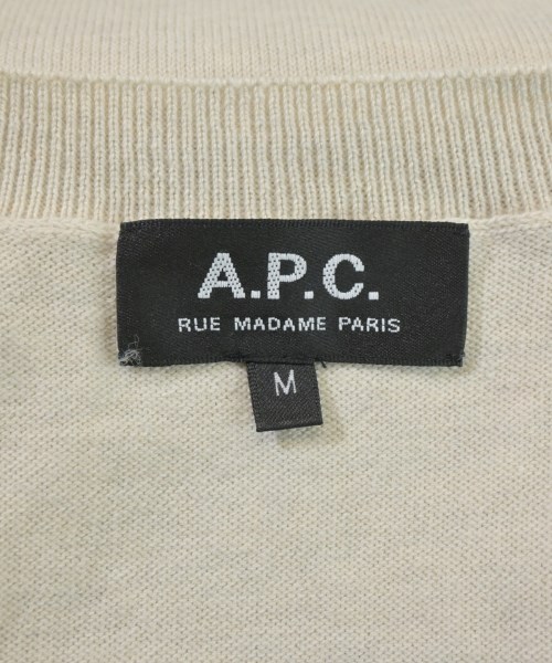 A.P.C.（アーペーセー）ニット・セーター 白 サイズ:M メンズ/2200669032031