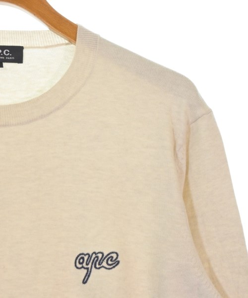 A.P.C.（アーペーセー）ニット・セーター 白 サイズ:M メンズ/2200669032031