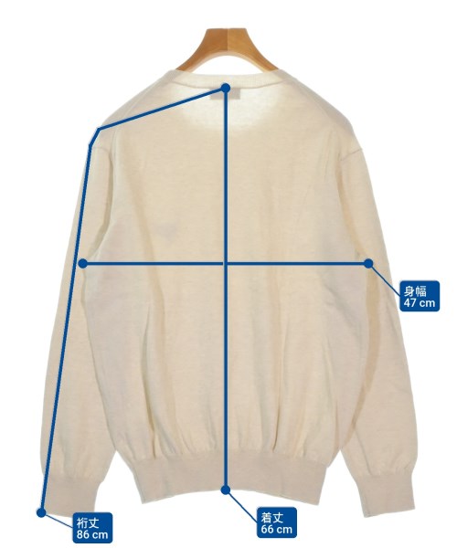 A.P.C.（アーペーセー）ニット・セーター 白 サイズ:M メンズ/2200669032031