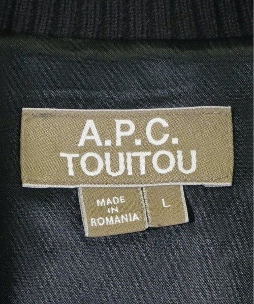 A.P.C.（アーペーセー）スタジャン 黒 サイズ:L メンズ/2200671431037
