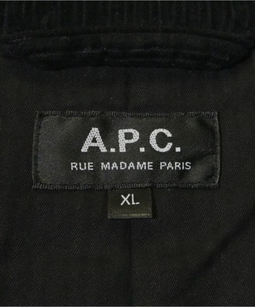 A.P.C.（アーペーセー）カバーオール 黒 サイズ:XL メンズ/2200671431044
