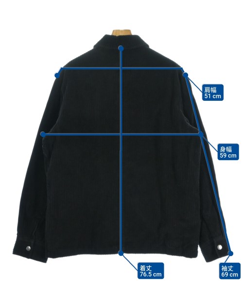 A.P.C.（アーペーセー）カバーオール 黒 サイズ:XL メンズ/2200671431044